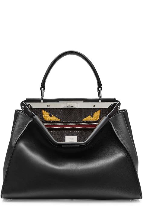 fendi bug bag price|fendi peekaboo snakeskin.